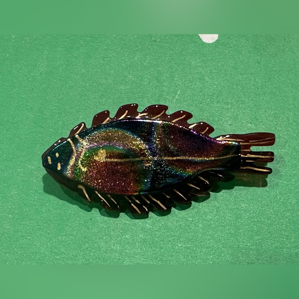 Colorful Fish Brooch